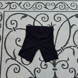 Black forever 21 biker shorts